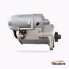128000-2070 Yanmar 3TN78L Starter Motor, 12V 2.0kW 15 Teeth, Rear Terminal View