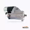 128000-1000 Komatsu FD40 Forklift Starter Motor, 24V 4.5kW 11 Teeth, Drive-End Mounting View