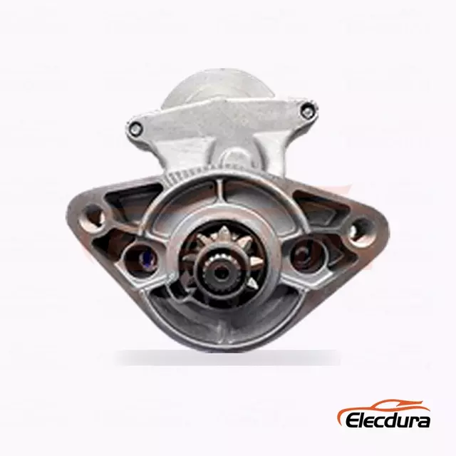 128000-5530 Lexus Starter Motor, 12V 1.4kW 9 Teeth, Complete Side View