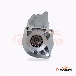 128000-5720 Caterpillar Starter Motor, 12V 3.0kW 10 Teeth, Complete Side View