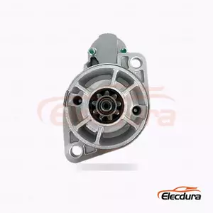 M0T65381 Nissan Industrial Equipment Starter Motor, 12V 1.0kW 9 Teeth, Complete Side View