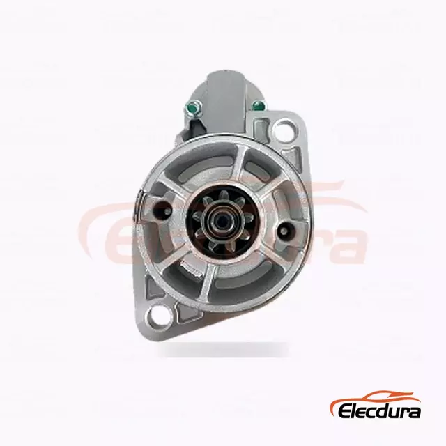 M0T65381 Rozrusznik Nissan Industrial Equipment, 12 V, 1,0 kW, 9 zęb&oacute;w, kompletny widok z boku