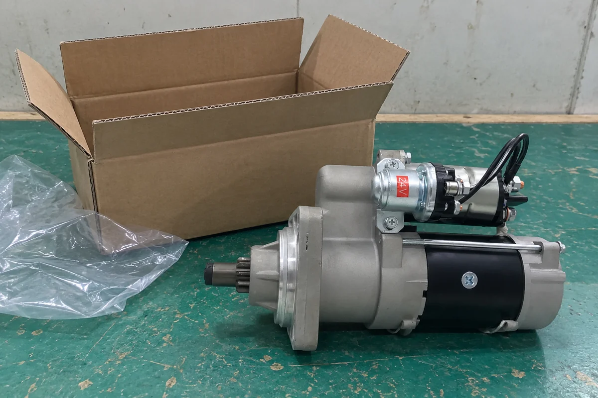 AI-assisted packing scene based on the 29-8200064 &middot; 4.5kW product reference
