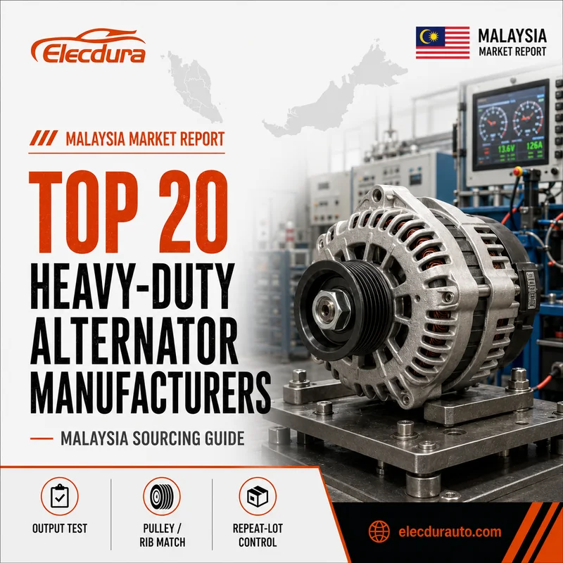 Top 20 Heavy-Duty Alternator Manufacturers in Malaysia