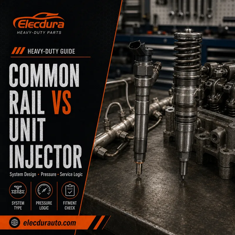 Common Rail vs Unit Injector: Nagy teherb&iacute;r&aacute;s&uacute; beszerz&eacute;si &eacute;s kompatibilit&aacute;si &uacute;tmutat&oacute;
