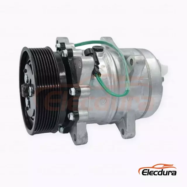 5H14 24V 8PK 124 mm Heavy-Duty A/C Compressor for FAW Jiefang Aowei J6 truck