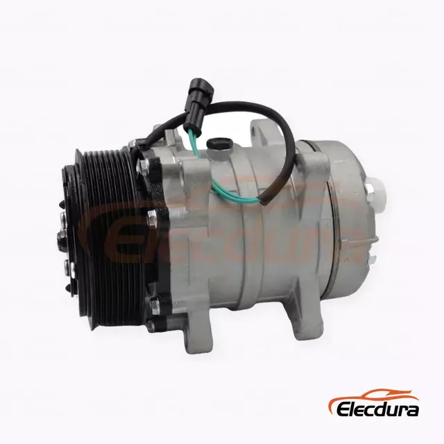 7H15 24V 8PK 122.5 mm Heavy-Duty A/C Compressor for FAW Jiefang Aowei truck DKS 8PK version