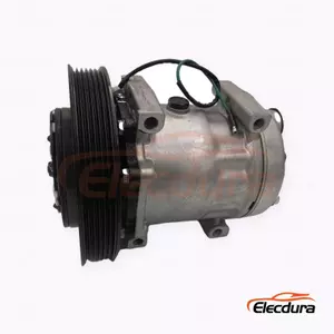 7H15 24V 6PK 170 mm Heavy-Duty A/C Compressor for Dongfeng Liuzhou Chenglong M5 truck