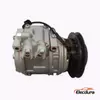Compresor de aire acondicionado de alta resistencia con puerto R134a 10PA15C 12V A1 142 mm para excavadora SDLG 660 / 665F