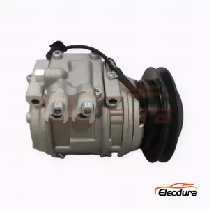 10PA15C 12V A1 142 mm R134a Port Heavy-Duty A/C Compressor for SDLG 660 / 665F excavator