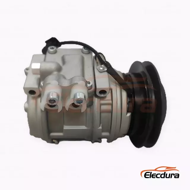 10PA15C 12V A1 142 mm R134a Port Heavy-Duty A/C Compressor for SDLG 660 / 665F excavator