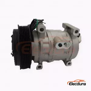 10S13A 24V PV6 128mm Heavy-Duty A/C Compressor for JAC truck with Yunnei D19 engine