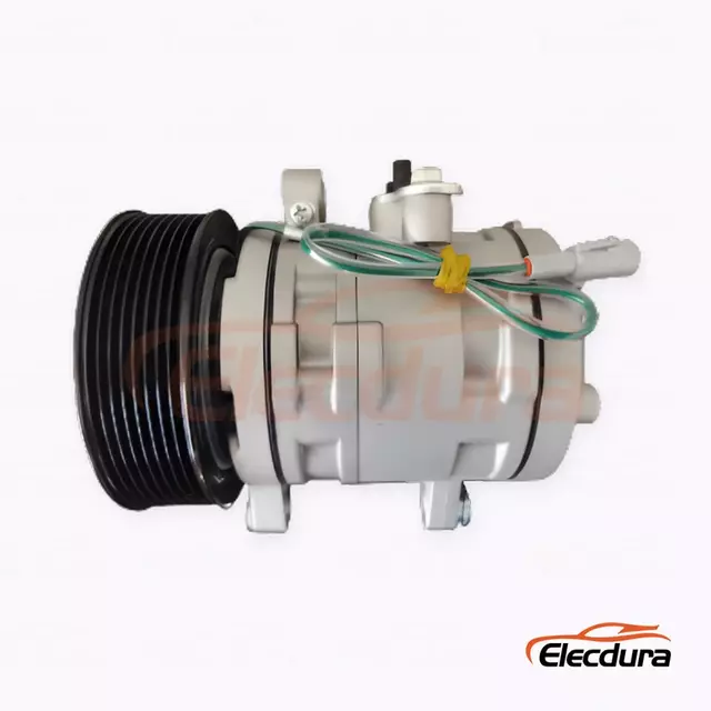 10S11A 24V PV8 110mm Heavy-Duty A/C Compressor for FAW Jiefang Huwei truck