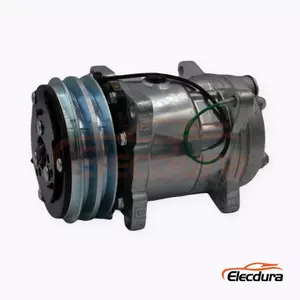 5H14 12V A2 132 mm Heavy-Duty A/C Compressor for Foton Auman K21 truck