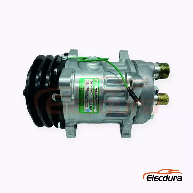 7H15 12V A2 132 mm Heavy-Duty A/C Compressor for Harvester small-pulley CB-head