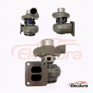 Elecdura S2A Turbocharger 318615 OE RE508877 complete assembly front view
