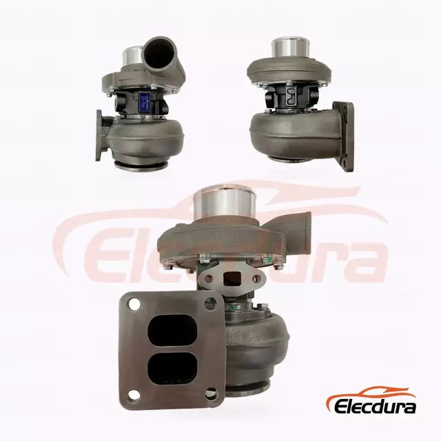 Elecdura S2A Turbocharger 318615 OE RE508877 complete assembly front view