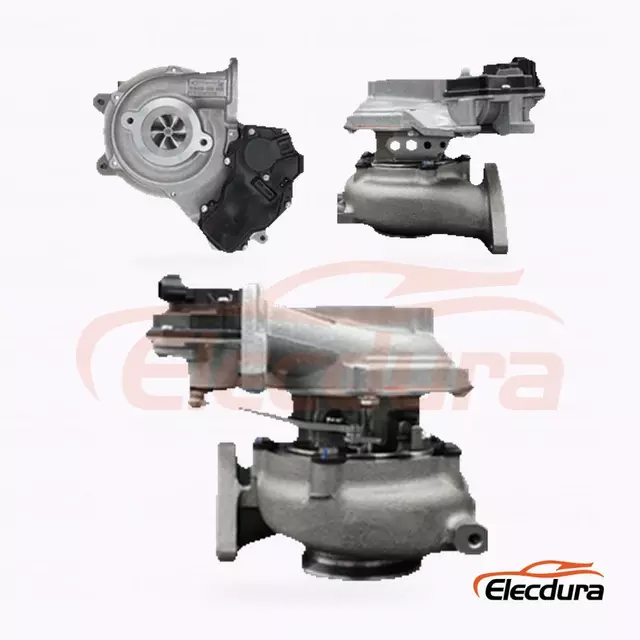 CT16V 17201-11080 Στροβιλοσυμπιεστής για Toyota 1GD-FTV 2.8L — πλήρης εναλλακτική όψη συναρμολόγησης