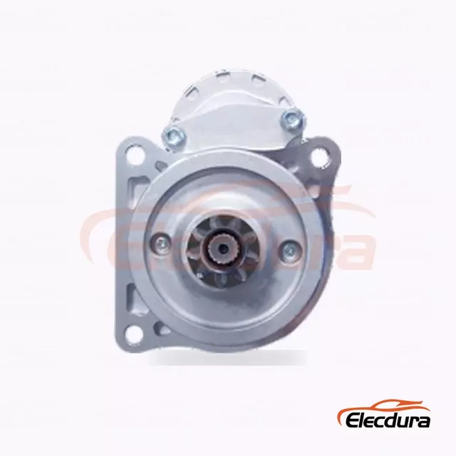 Motor de arranque de servicio pesado FYD205-N, 24 V, 3,2 kW, 9 dientes, vista del terminal trasero
