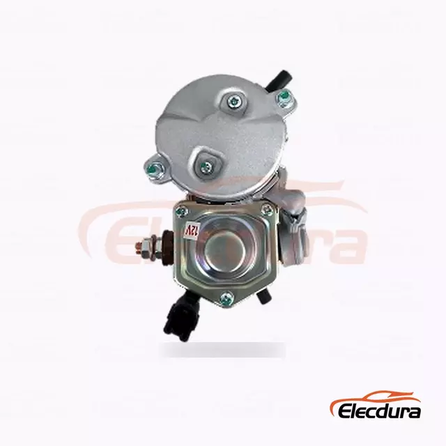 Denso-Type Visual-Match Variant H Starter Motor, Complete Side View