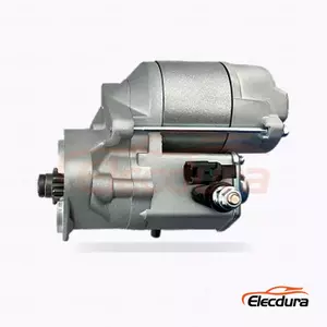 Denso-Type Visual-Match Variant O Starter Motor, Complete Side View