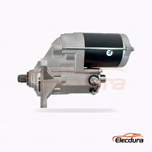 UD02130S いすゞスターターモーター、12V 3.00kW 11 歯、完全側面図