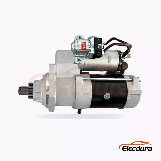 UD18487S Μίζα Doosan, 24V 4kW 11 δόντια, Πλευρική όψη