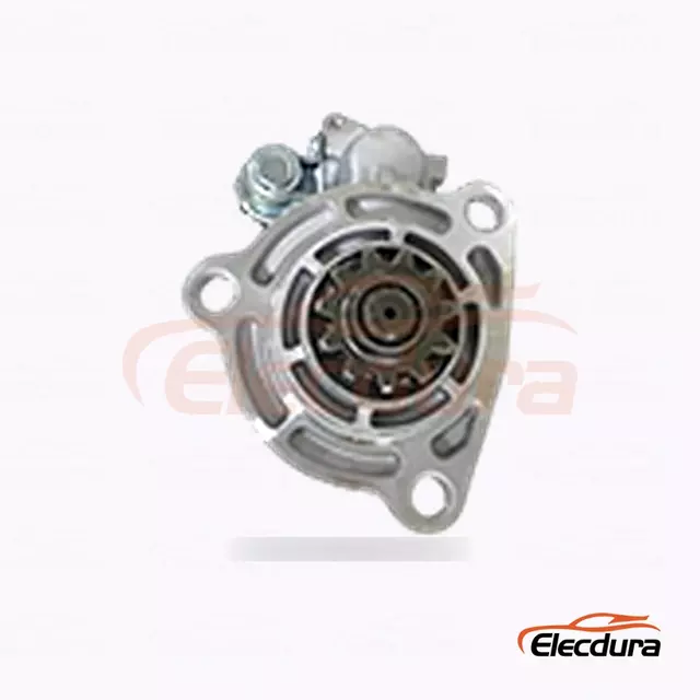 Motor Starter CW Tugas Berat 24V 9kW 11 Gigi, Tampak Samping Lengkap