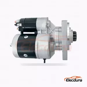 Replacement Visual-Match Starter Motor, Complete Side View