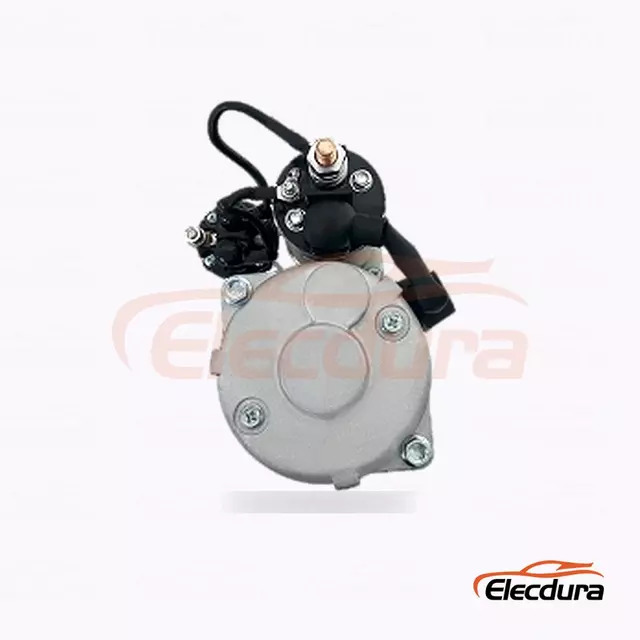 S1034 Mitsubishi Starter Motor, 24V 4.0kW 10 Teeth, Rear Terminal View