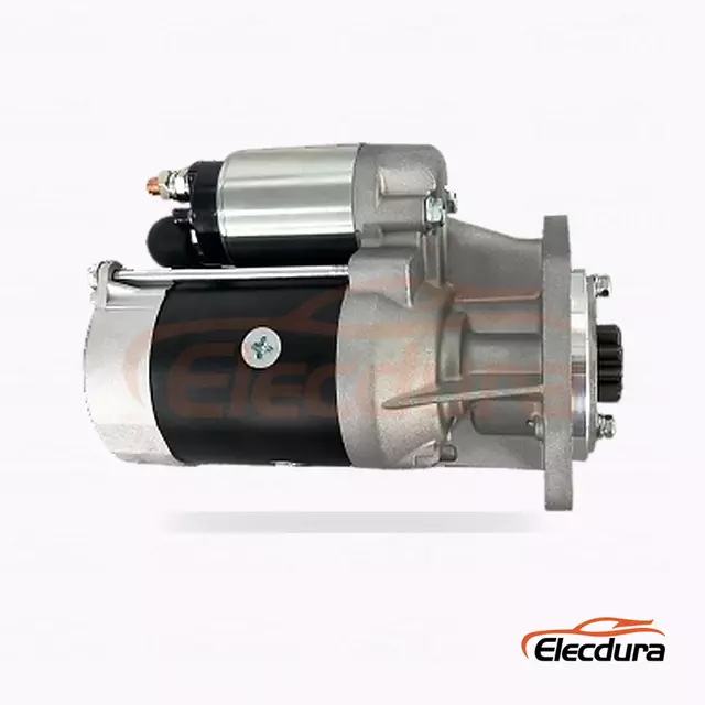 D&eacute;marreur de type Hitachi S13-561VM, 12 V, 2,8 kW, 10 dents, vue du terminal arri&egrave;re