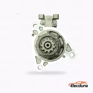 S5071 Mitsubishi 6D24 Kobelco SK300 starter motor drive-end view