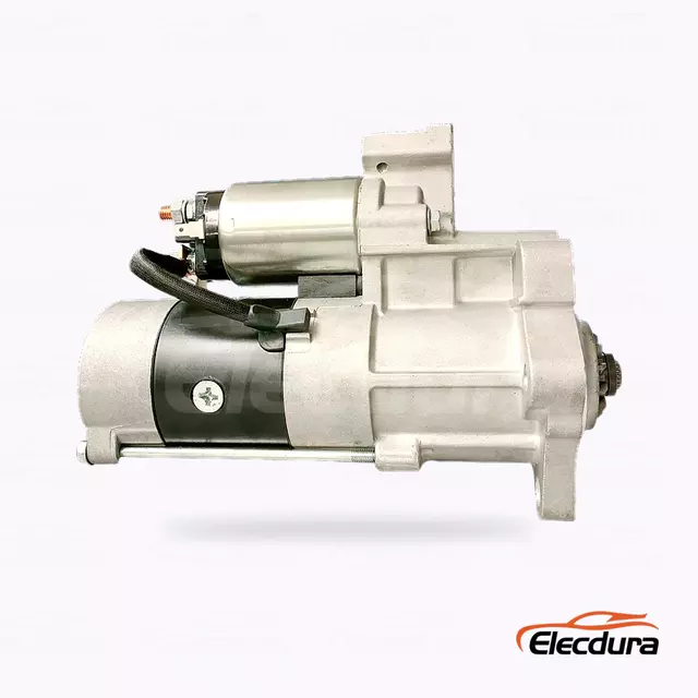 ME225158 Fuso 4M51 3.7kW Starter Motor Distributor, Complete Side View