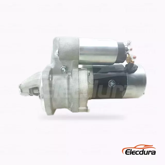 121254-77010 Yanmar 4T95 12V 2.5kW 15T Starter Motor Wholesale, Complete Side View
