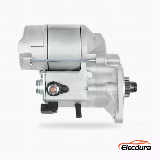 128000-1150 John Deere 3TNA72 Starter Motor Wholesale Supply, Complete Side View