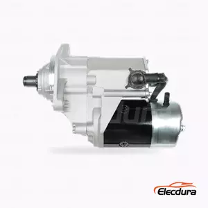 128000-0490 Isuzu 4BD1 Starter Motor Wholesale Supply, Drive-End Front View