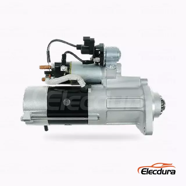 M009T67171 Volvo D8K Starter Motor Distributor, Complete Side View
