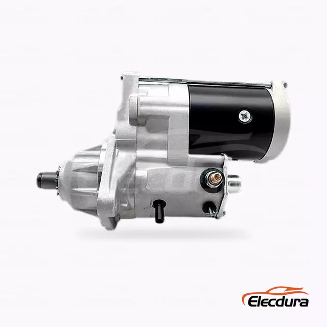 028000-4880 Motor de arranque Hyundai 6D16T al por mayor 24 V, vista lateral completa