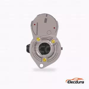 S14-102 Isuzu 4BC2 9T Starter Motor Wholesale, Drive-End Front View