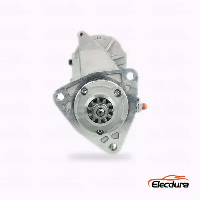 RE534934 John Deere 9870 Combine Starter Motor Wholesale, Drive-End Front View