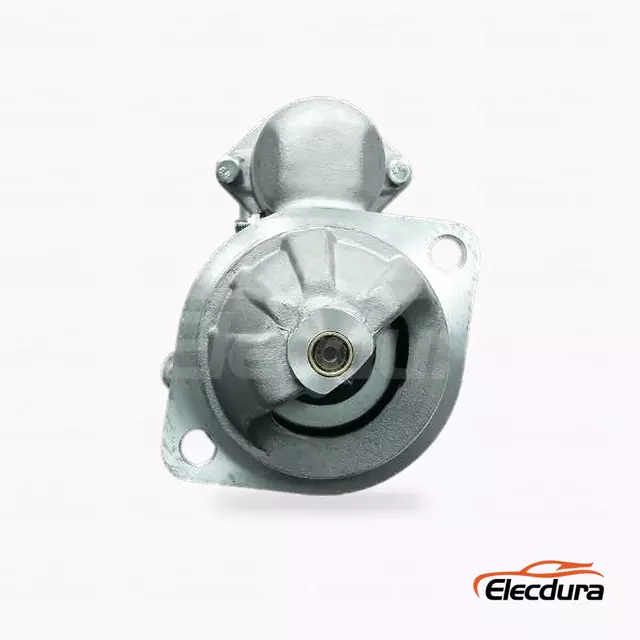 600-813-1730 Komatsu PC60 4D95 Starter Motor Distributor, Drive-End Front View