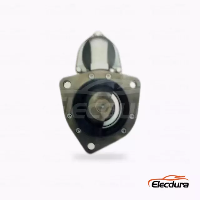 6008133560 Komatsu 6D110 Starter Motor Wholesale, Drive-End Front View