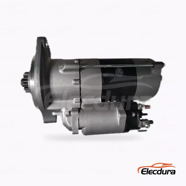 28100-EW030 Hino S05C Starter Motor Distributor, Drive-End Front View