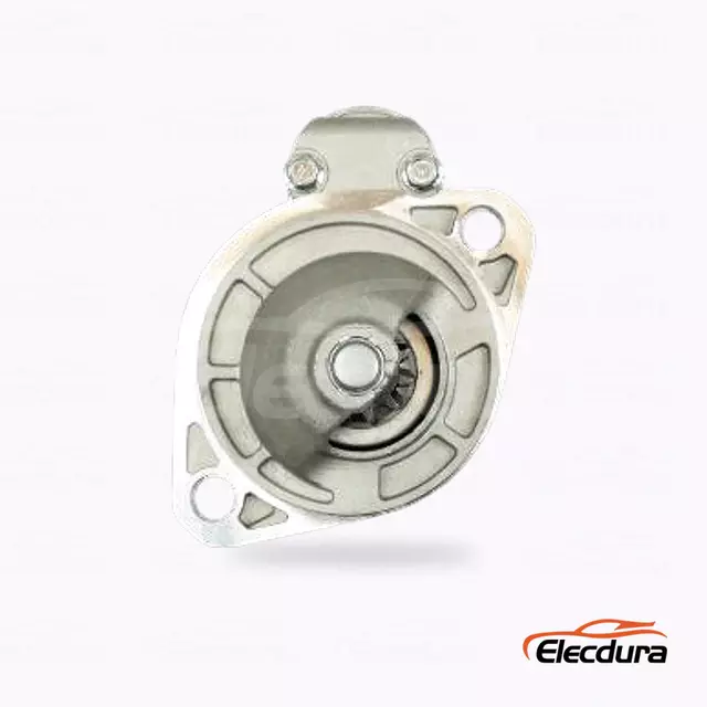 129608-77010 Yanmar 3JH3 Case 12V 1.4kW 11T Starter Motor Wholesale, Drive-End Front View