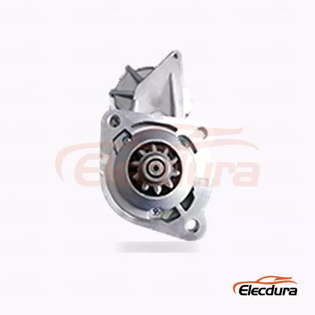 228000-6870 Case MX-series Tractor Starter Motor, 12V 4.0kW 10 Teeth, Rear Terminal View