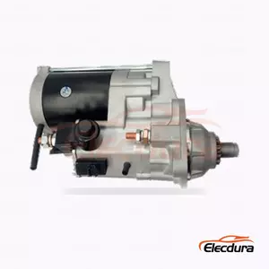 228000-4630 John Deere combines Starter Motor, 12V 4.0kW 10 Teeth, Complete Side View