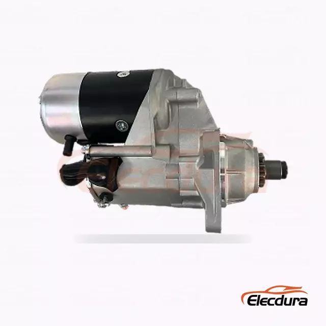 228000-5640 Kraftig startmotor, 24V 4,5kW 10 t&auml;nder, vy bakifr&aring;n