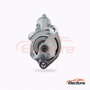00010DB58E Heavy-Duty Starter Motor, 12V 2.0kW 9 Teeth, Complete Side View