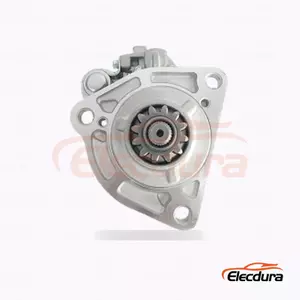 0001241001 Motor Starter Scania P, 24V 5.5kW 12 Gigi, Tampak Samping Lengkap
