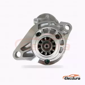 0-24000-304 Isuzu Starter Motor, 24V 4.5kW 11 Teeth, Complete Side View